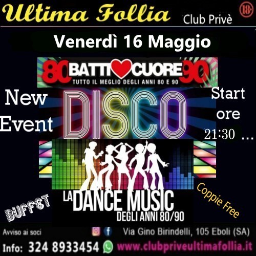 Venerdì 16 Maggio: 💓 80 Battiti di Cuore 💓