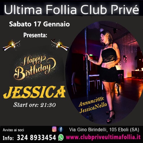 Sabato 17 Gennaio: 🎉Happy Birthday Jessica 🎉